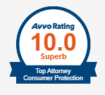 Avvo 10.0 Rating Badge
